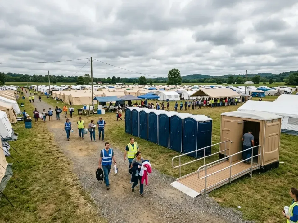 disaster-relief-camp-restrooms-010 — frequently asked questions, Dumpster & Portable Bathrooms Rental in Talent, OR